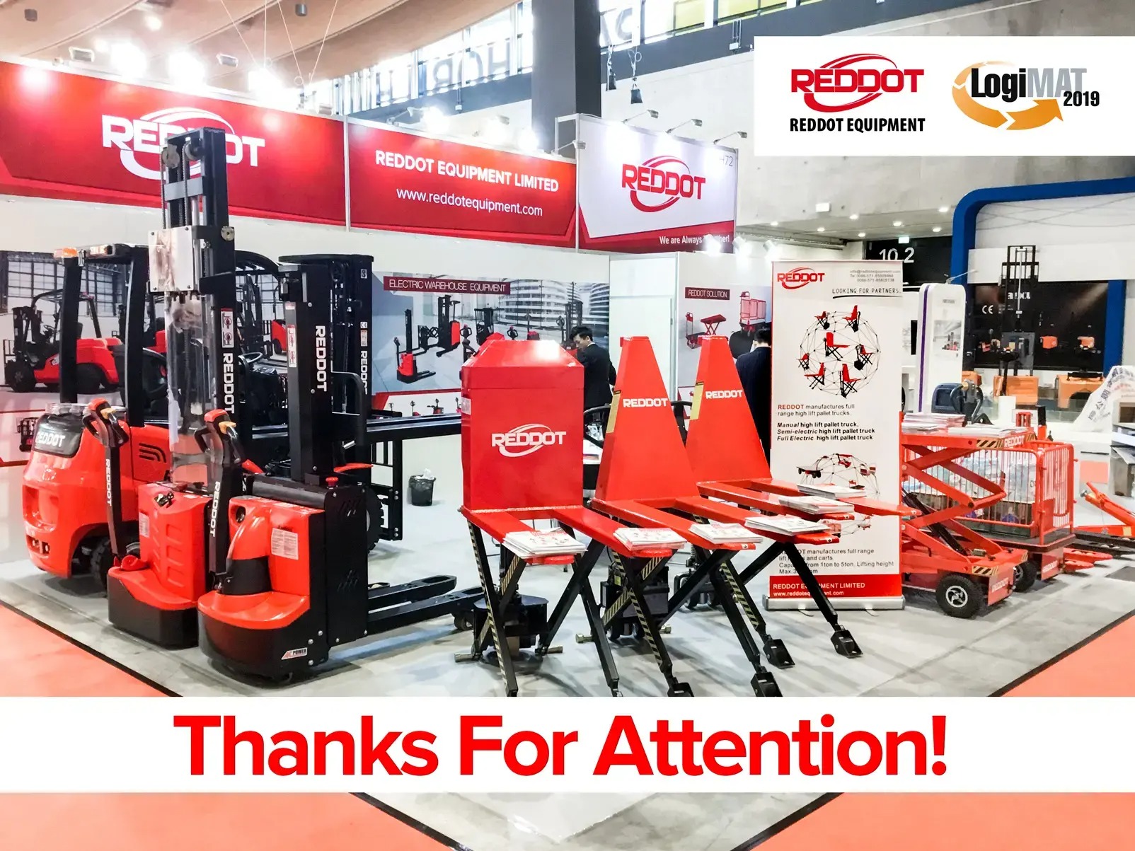 Reddot In LogiMAT 2019 Stuttgart