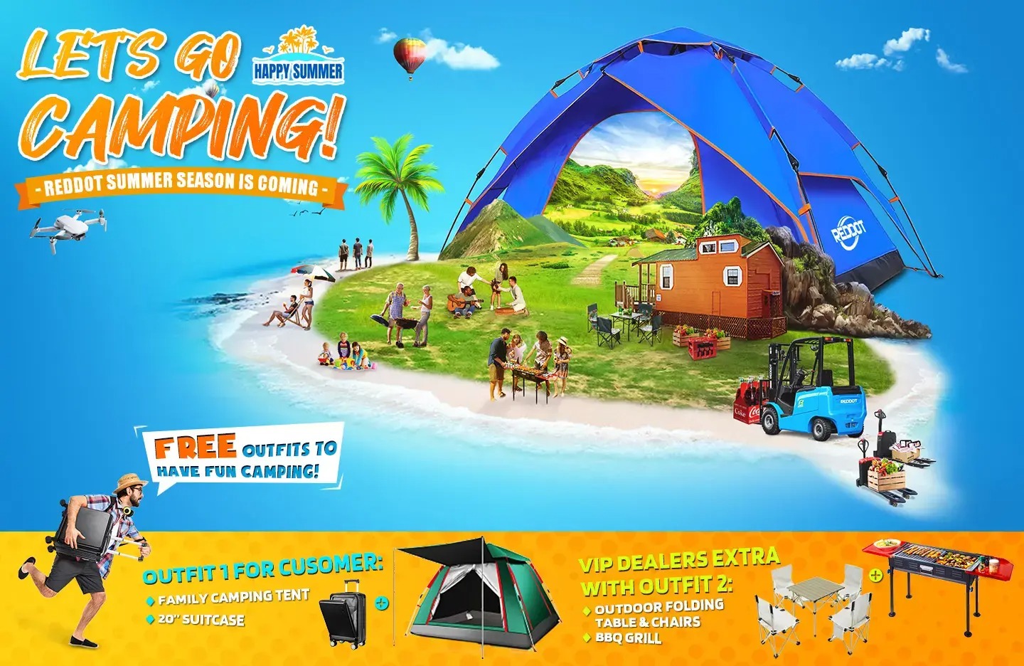 LET' S GO CAMPING !