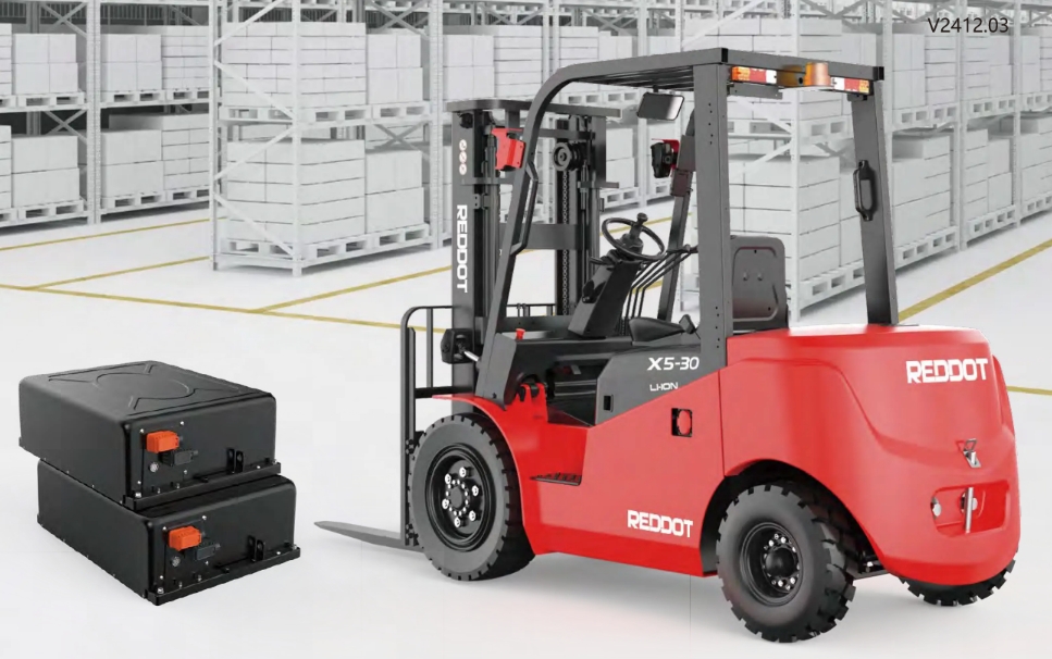 2500-3800 Kg Electric Counterbalance Forklift Truck