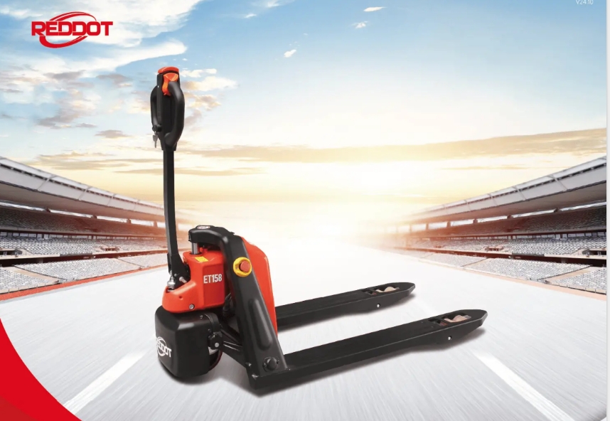 Reddot New 1.5T Lithium Battery Pallet Truck