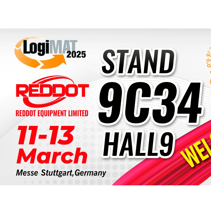 Reddot Equipment at LogiMAT Messe 2025 in Stuttgart, Germany